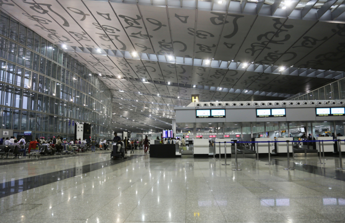 Kolkata Airport consists of a single passenger terminal.